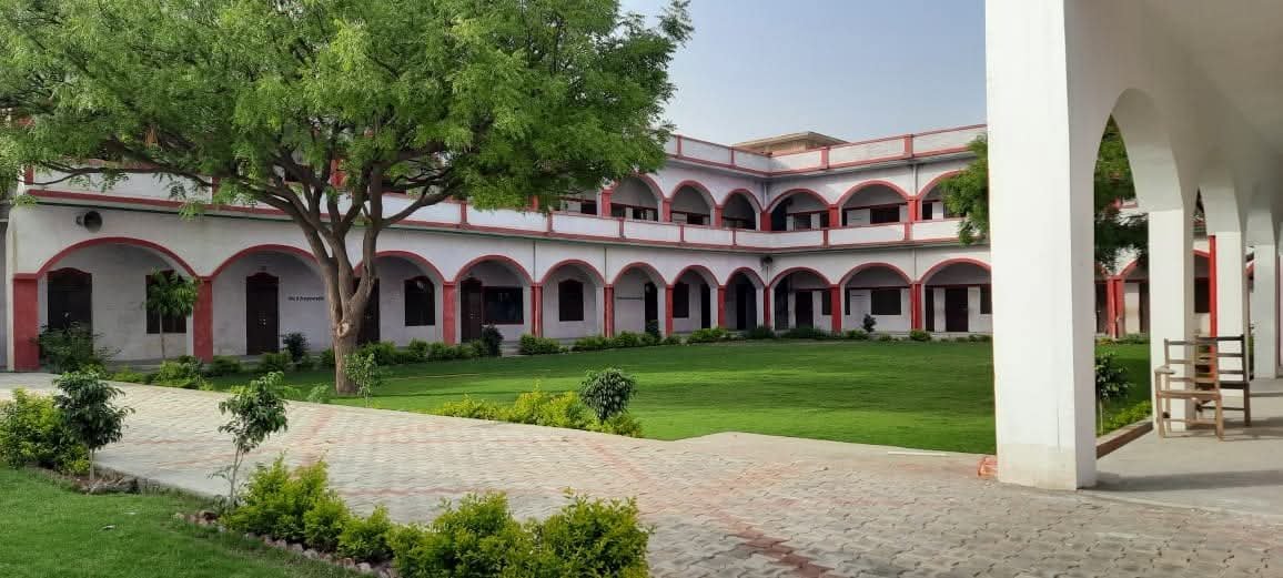 School courtyard